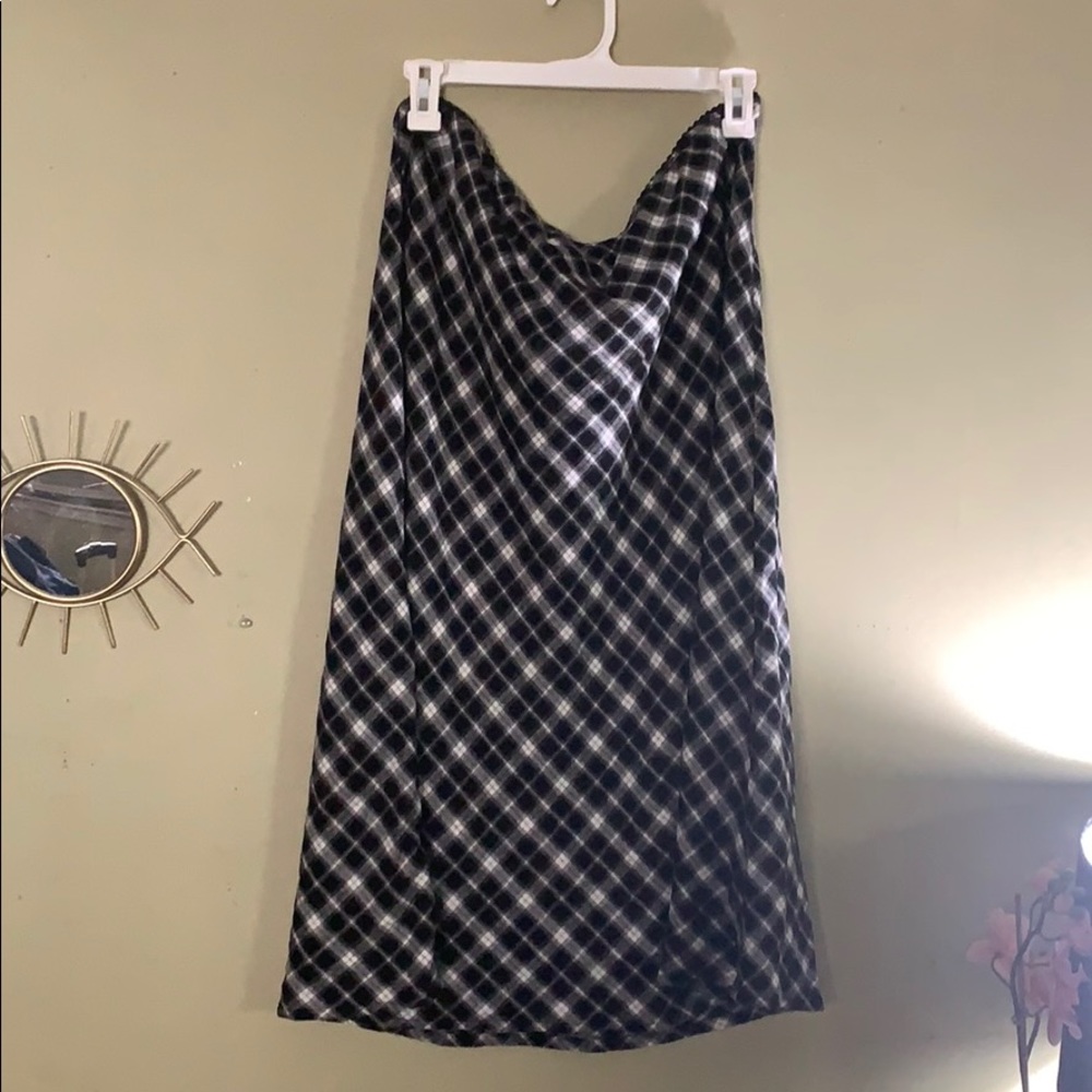 Black and white skirt